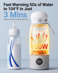 Bear rapid heat in 3 minutes for a 5oz bottle