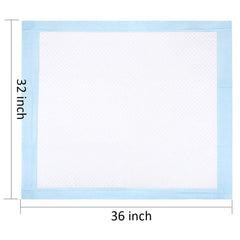 Bearals bed pad with waterproof back sheet protects surfaces.