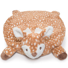 Bearington LilWillow tummy time mat with forest deer design for comfy play