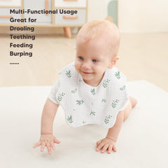 Bearmoss bandana bibs in colorful set for versatile use.