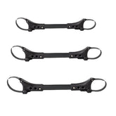Beatifufu twin stroller connector shows adjustable length for twin outings