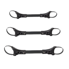 Beatifufu twin stroller connector shows adjustable length for twin outings