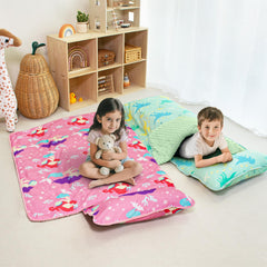 Beavtaens nap mat minky blanket for extra warmth and softness.
