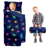 Beavtaens toddler nap mat with pillow and minky blanket offering cozy warmth