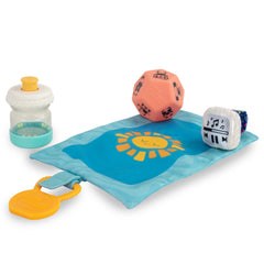 BEBÉ FUERTE Lets Move Giftset: rattle water bottle for engaging sensory play