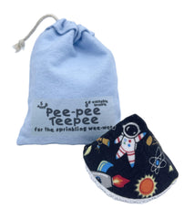 Beba Bean Pee Pee Teepee shield close-up in soft cotton for gentle protection.