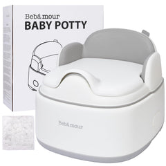 Bebamour 3in1 potty seat with compact design supports quick toddler training sessions.