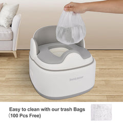 Bebamour anti-slip base keeps stability during busy bathroom moments.