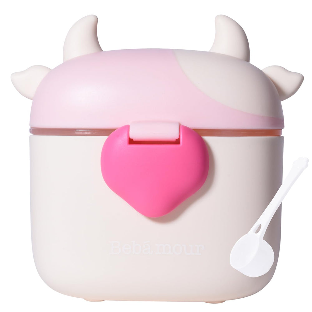 Bebamour baby formula dispenser on the go for travel-friendly feeding