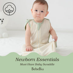BebeBiu breathable mesh panel keeps baby comfortable in arm-in/out design
