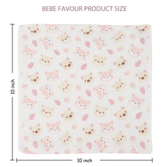 BEBE FAVOUR washcloths showing absorbent terry for quick bath cleanup