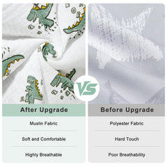BeBeJoJo high chair cover with 360° protection for safe restaurant seating.