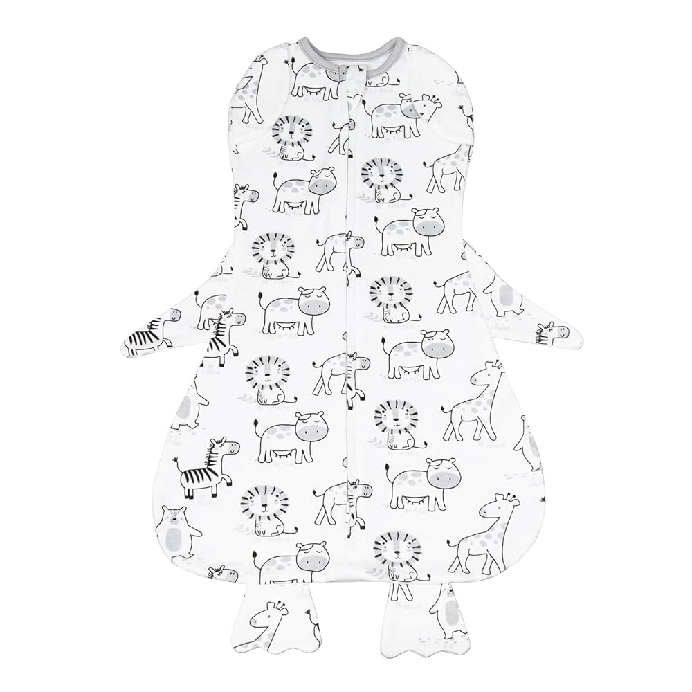 Beberoad Love baby swaddle fox pattern for cozy wrap with newborn comfort