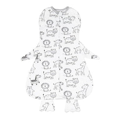 Beberoad Love baby swaddle fox pattern for cozy wrap with newborn comfort