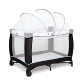 Beberoad Love portable playard cover with mosquito net protects baby during outdoor play
