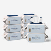 BEBESUP Korea Signature Eco Baby Wipes pack front highlights premium care for babies.