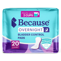Because Overnight Pad wrapped discreetly for travel and storage.