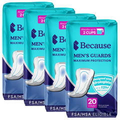 Because Premium Guards packaging highlights discreet protection and portability.
