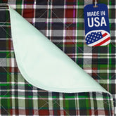 Beck's Classic underpad 34x36 blue flat: reusable, absorbent floor protection