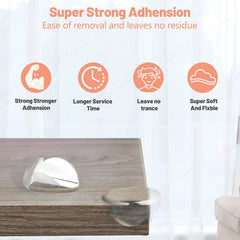 BECOMTO strong 3M gel adhesive for secure, residue-light attachment