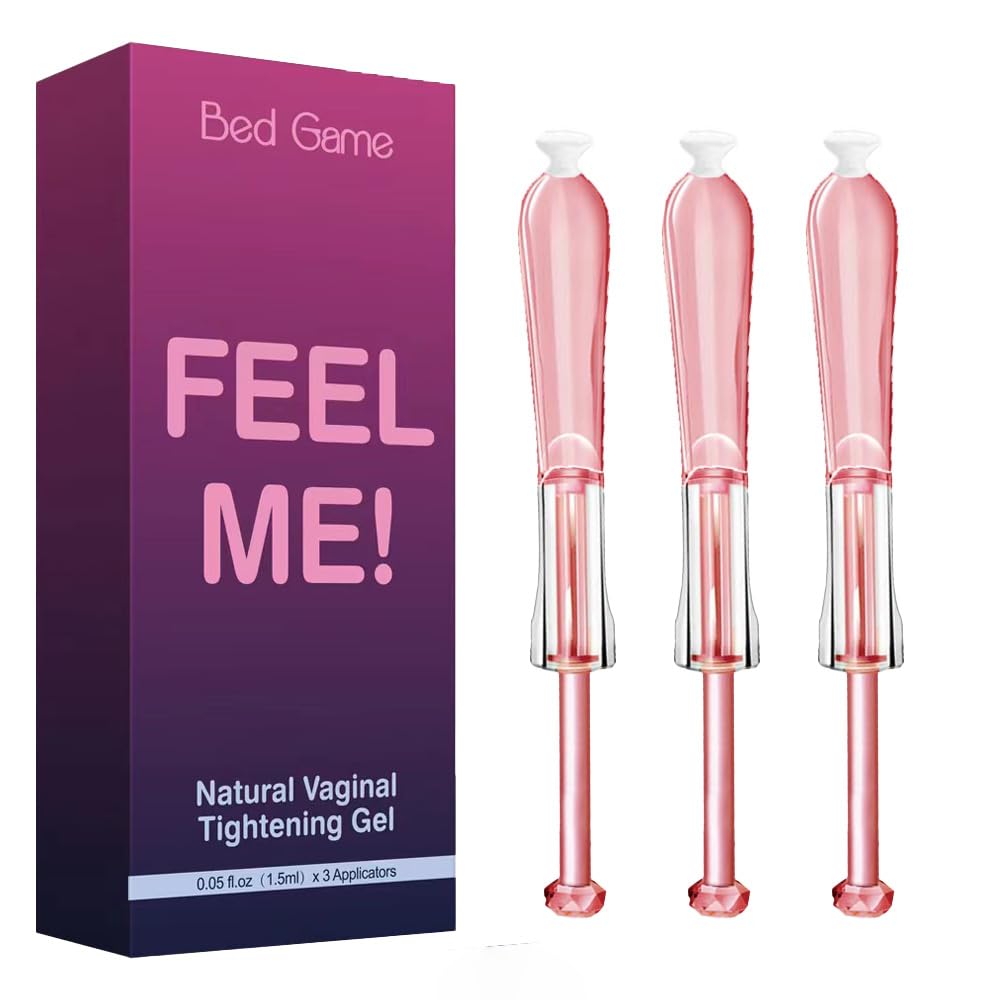 BED GAME vaginal moisturizer gel bottle with single-use applicator for enhanced comfort.