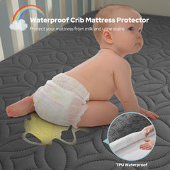 BEDLORE soft breathable crib cover offers gentle touch for baby skin