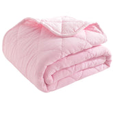BEDSUM toddler comforter plush microfiber texture for gentle warmth.