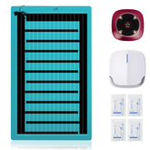Bedwetting Alarm large mat under sheet enables discreet night monitoring.