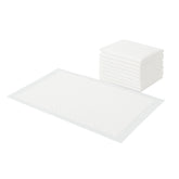 BeeStarz Gentle-Dry+ Underpads packaging demonstrates reliable all-day protection for surfaces.