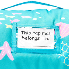 Beeweed mermaid print nap mat featuring playful design for kids