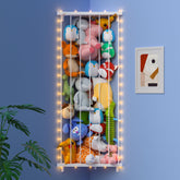 Befayoo corner stuffed animal storage with adjustable length for versatile toy organization.