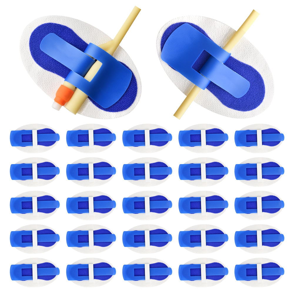 BeHerk Foley catheter stabilization device securely supports catheter placement with comfortable adhesion.