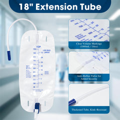 BeHerk anti-reflux valve shown for hygienic urine management.