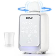 Beikuer 360 swirl heating enables fast, even warming for bottles.