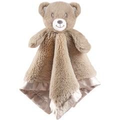 BEILIMU bear security blanket in dark brown offers cozy comfort for naps and soothing routines.
