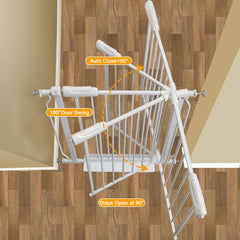 BELABB two-way walk-through gate enabling easy passage from either direction