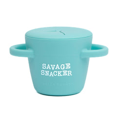 Bella Tunno Savage Snacker snack cup for toddlers with spill-free design and easy grip.