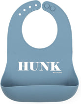 Bella Tunno Wonder Bib with food catcher pocket keeps mess off clothing