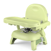 Bella's Friends 3-in-1 booster seat folded for compact travel.