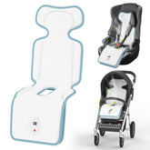 Bella's Friends cooling pad on a stroller setup for on the go comfort.