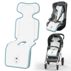Bella's Friends cooling pad on a stroller setup for on the go comfort.