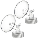 Belmikal 20mm flange for Spectra S2/S1, front view for quick replacement.