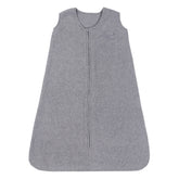 Belsden micro-fleece wearable blanket gray front view shows cozy warmth for infants