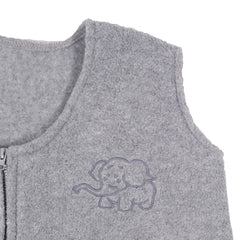 Belsden micro-fleece wearable blanket gray sleep-sack design supports comfortable sleep