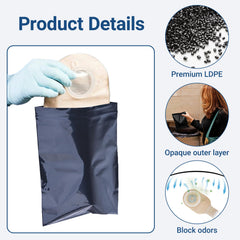 BEMAXYE low-density polyethylene bags are tear-resistant and leak-proof