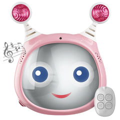 BENBAT Active Baby Car Mirror pink front view shows clear rear visibility for parents
