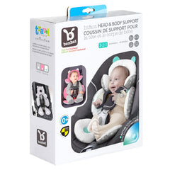 BENBAT pillow with detachable head piece adapts as baby grows.