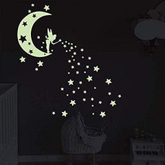 Benbo stars luminous wall art creates night-time wonder for children.
