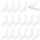 BENECREAT L-shaped corner protector on a glass edge showing edge protection