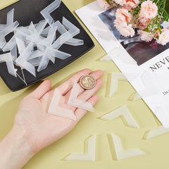 BENECREAT plastic triangle corner guard for tile and mirror protection